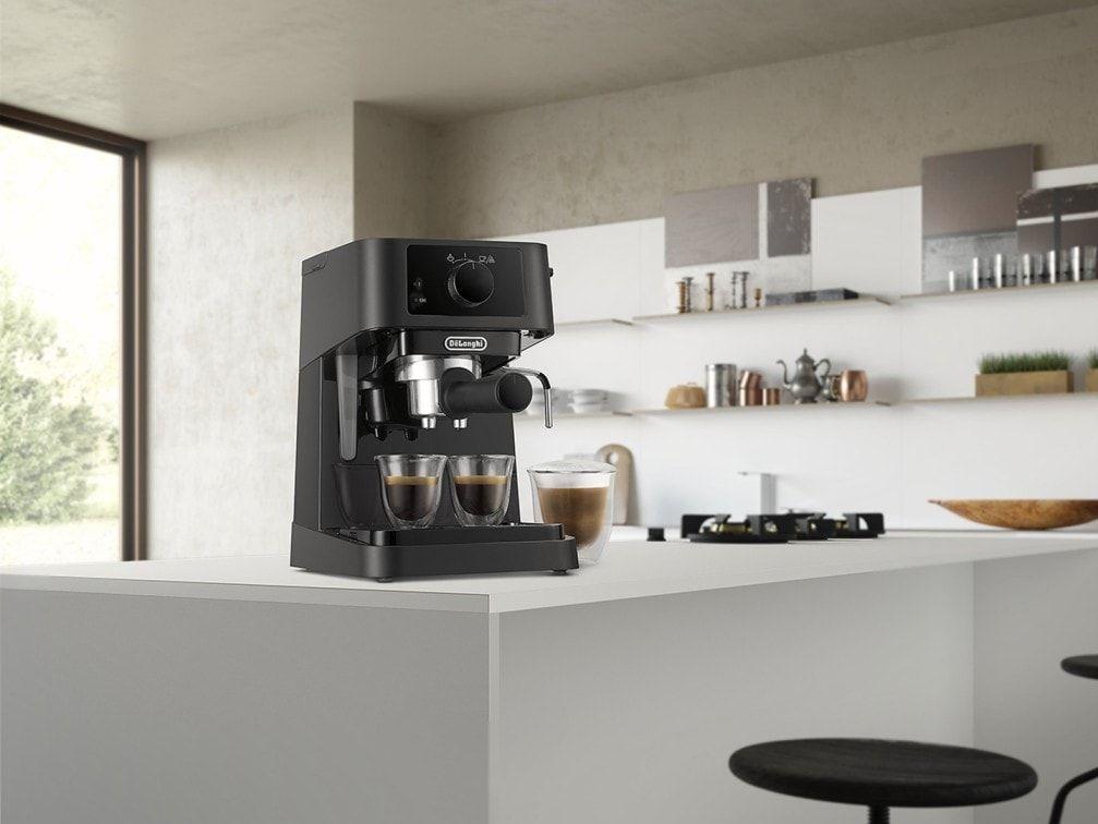 Máquina de Café Expresso Manual DELONGHI Stilosa EC235.BK (Doses individuais e café moído - 1100 W - 15 bar - Preto), miniatura 7