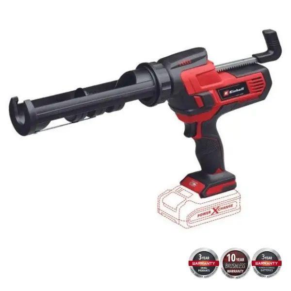 Pistola de Cartuchos EINHELL TE-SG 18/10 Li - Solo (310 ml - Sem bateria nem carregador - Vermelho e Preto)