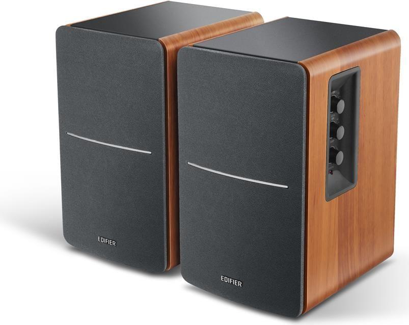 Colunas de Estúdio EDIFIER R1280TS (Com fios - 42 W - 1.0 canais - Madeira e Cinzento)