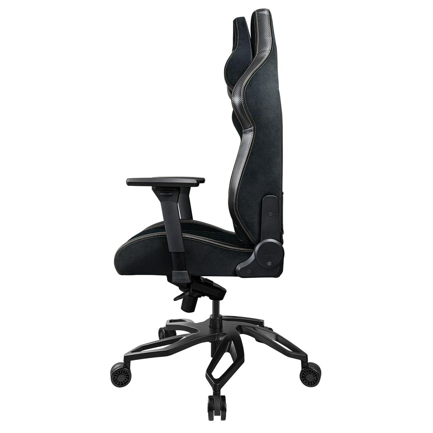 Cadeira Gaming COUGAR Titan Pro V2 Gold F (160 kg - 144 cm - 90 a 155° - Preto), miniatura 4