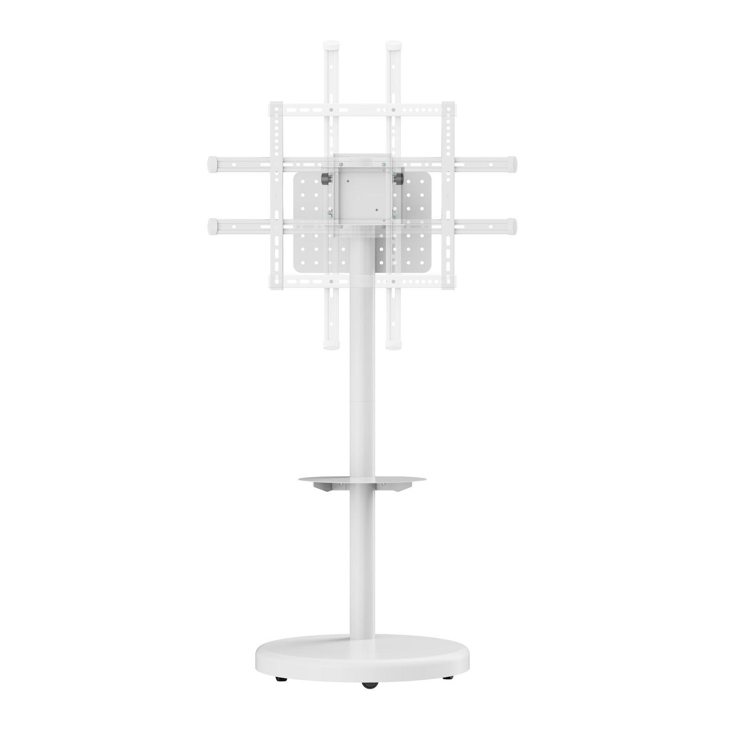 Suporte de Chão Móvel para TV EWENT EW1550 (37–86" - 50 kg - Branco), miniatura 5