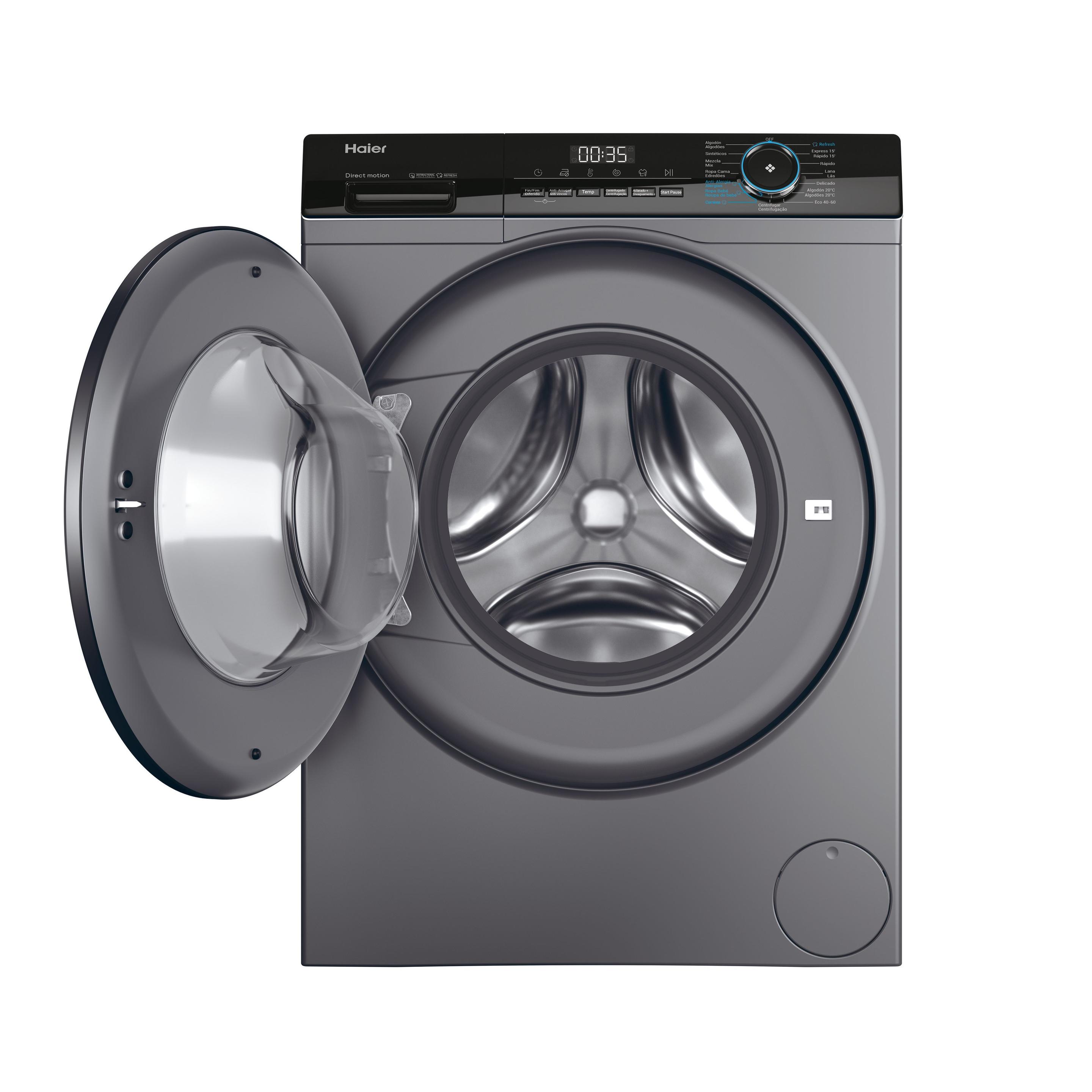 Máquina de Lavar Roupa Independente HAIER HW90-B14939S8-IB (1400 RPM - B - A - Antracite), miniatura 2