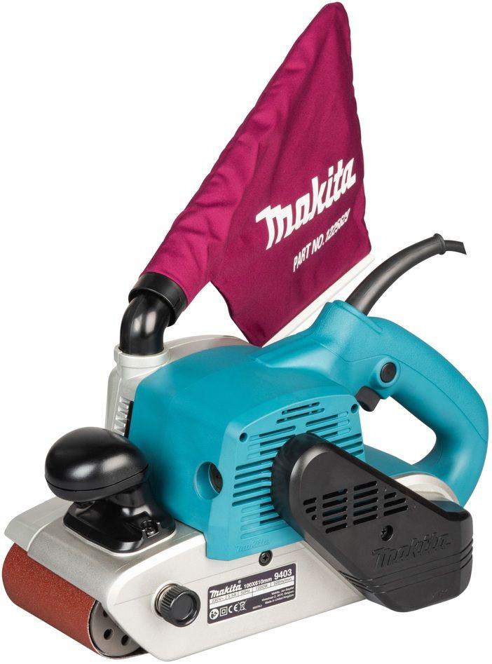 Lixadora de Cinta MAKITA 9403J (Azul/Prateado), miniatura 2