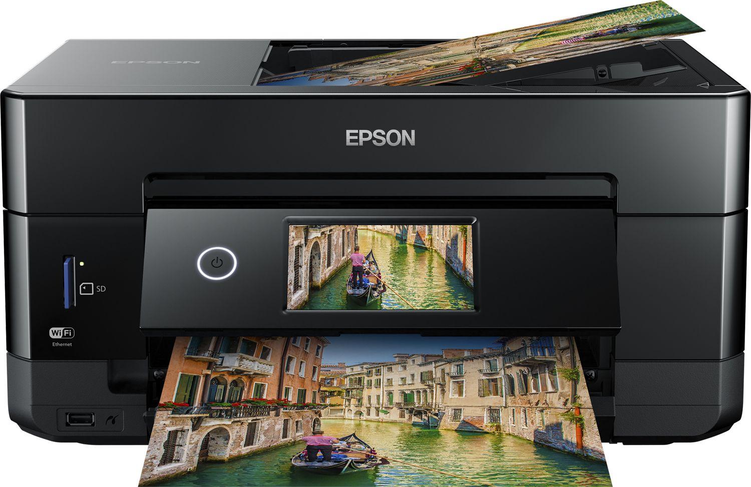Impressora Multifunções EPSON Expression Premium XP-7100 (A4 - Impressão a cores - 100 folhas - Preto)
