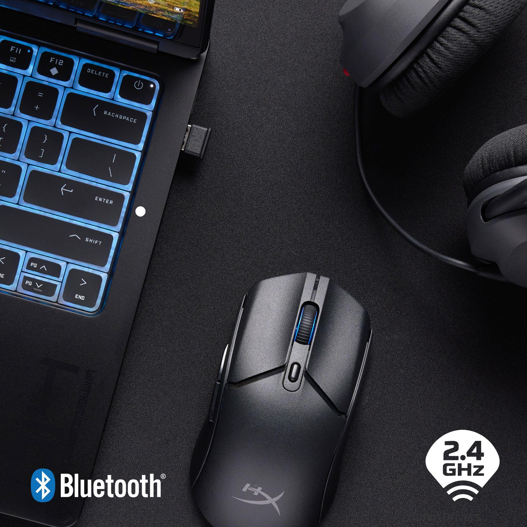 Rato HYPERX Pulsefire Haste 2 Core Wireless (Ambidestro - 3600 DPI - Ótico - Preto) — miniatura 5