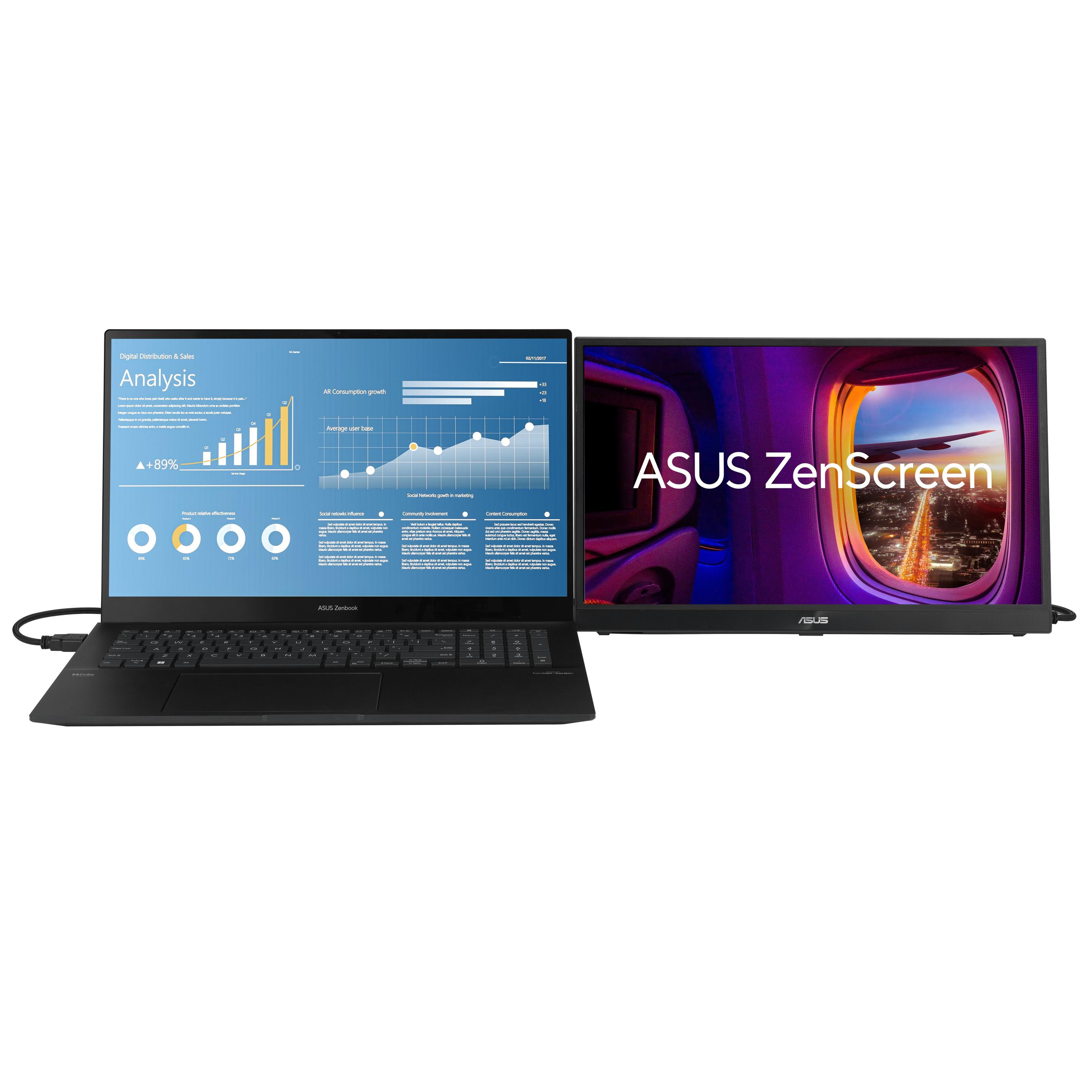 Monitor ASUS ZenScreen MB17AHG (17,3" - IPS - 144 Hz - Preto) — miniatura 8