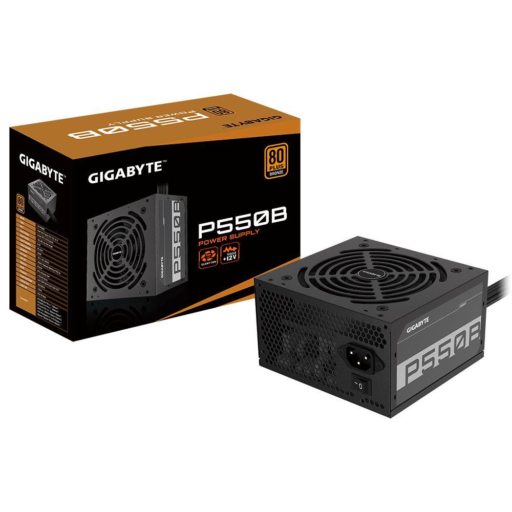 Fonte de Alimentação GIGABYTE P550B (ATX - 550 W - 80 PLUS Bronze - Preto), miniatura 4