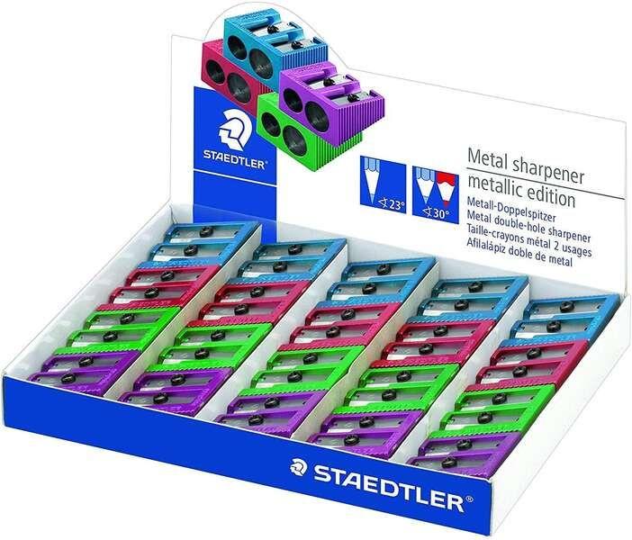 Expositor de Apara-Lápis STAEDTLER 510 20 PR2 (Metal - Cores Sortidas)