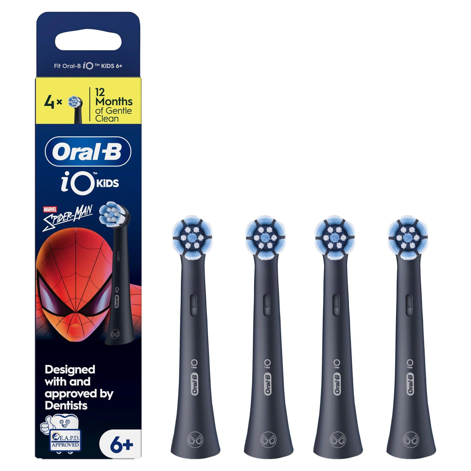 Cabeças de Escova de Dentes ORAL-B iO Júnior Homem-Aranha (4 Unidades)
