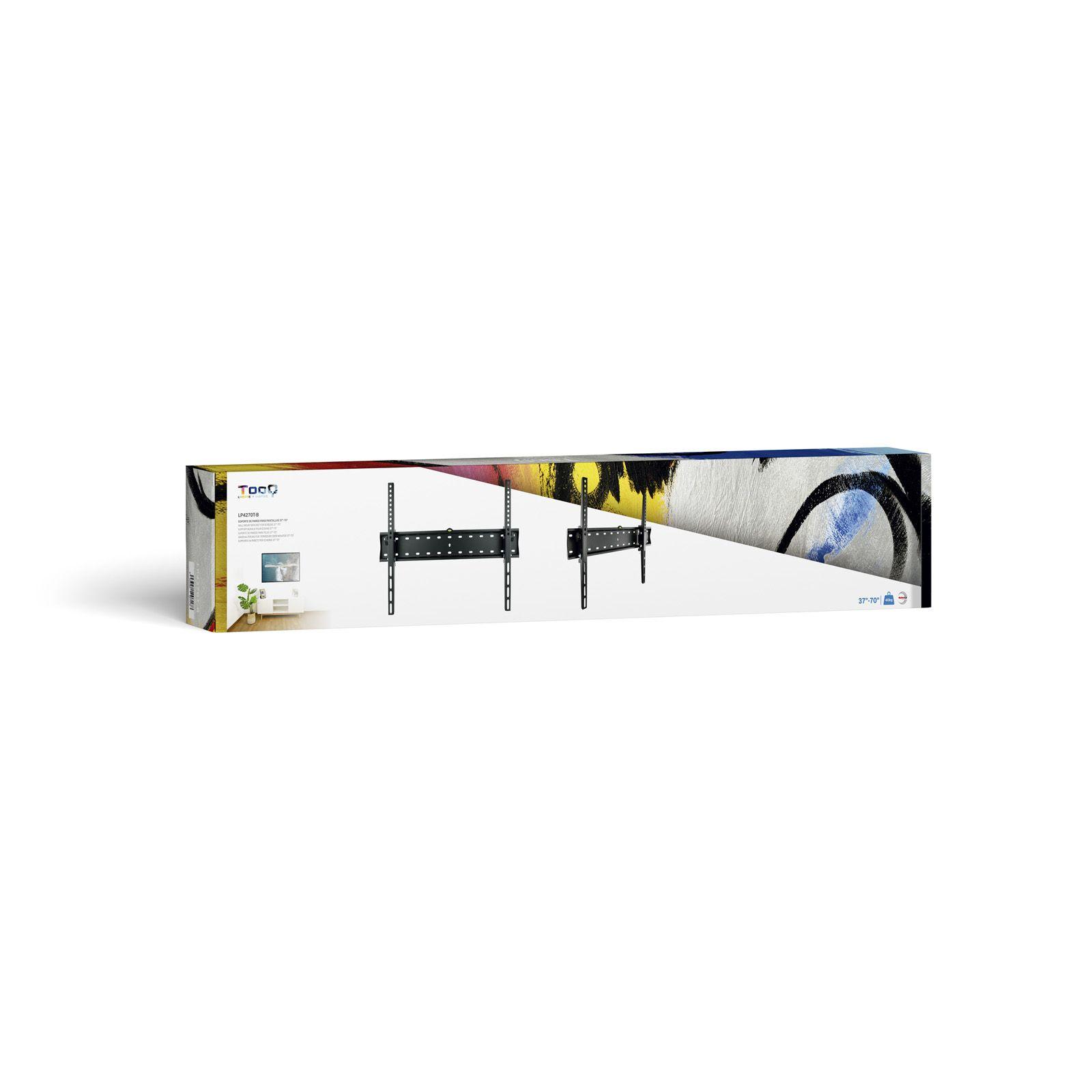 Suporte de Parede TV TOOQ LP4270T-B (37"-70" - Inclinável - Preto), miniatura 8