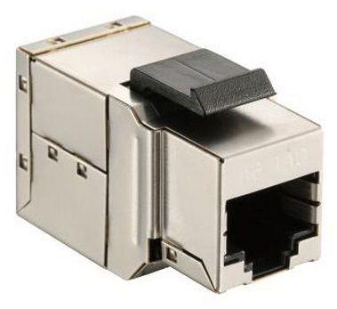 Acoplador Keystone EQUIP 125590 (RJ-45 fêmea - Prateado)