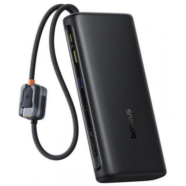 Bateria Externa BASEUS EnerFill FC41 (25000mAh - 91,25Wh - PD 3 - Preto), miniatura 2