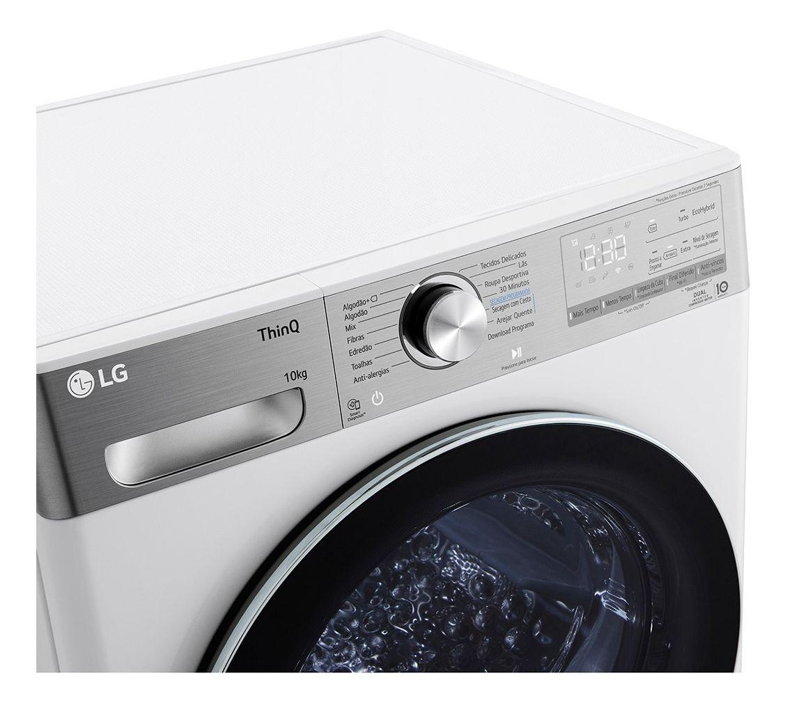 Máquina de Secar Roupa Independente LG RH10V9AV2WR (10 kg - Bomba de calor - Esquerdo - Branco), miniatura 6