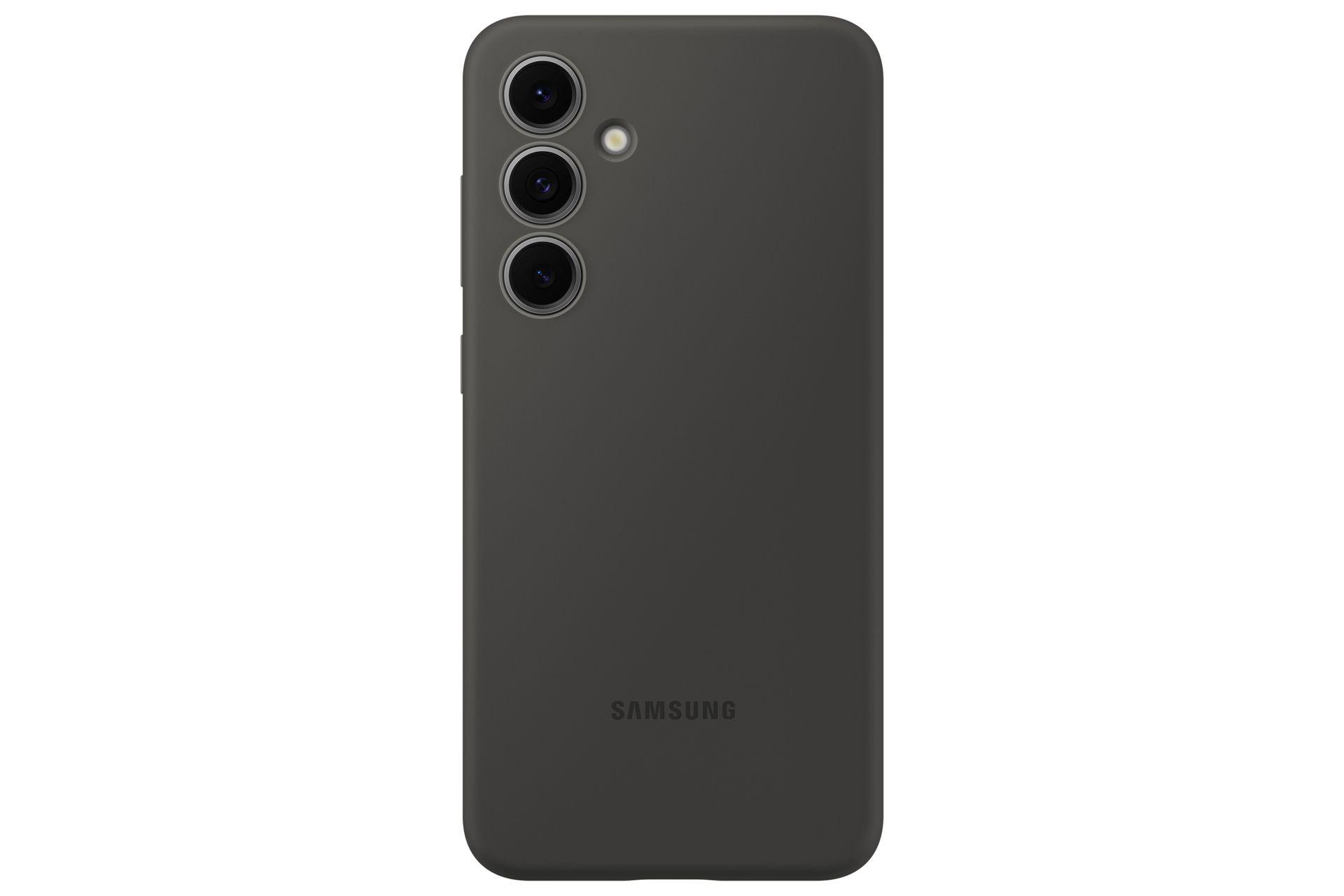 Capa SAMSUNG Silicone Case Galaxy S24 FE (Galaxy S24 FE - 6,7" - Silicone - Preto)