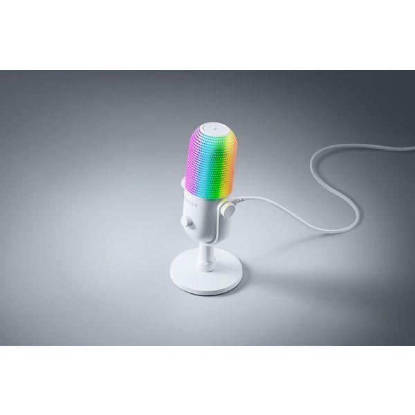 Microfone USB RAZER Seiren V3 Chroma (Microfone para PC - Com fios - USB - Branco), miniatura 5