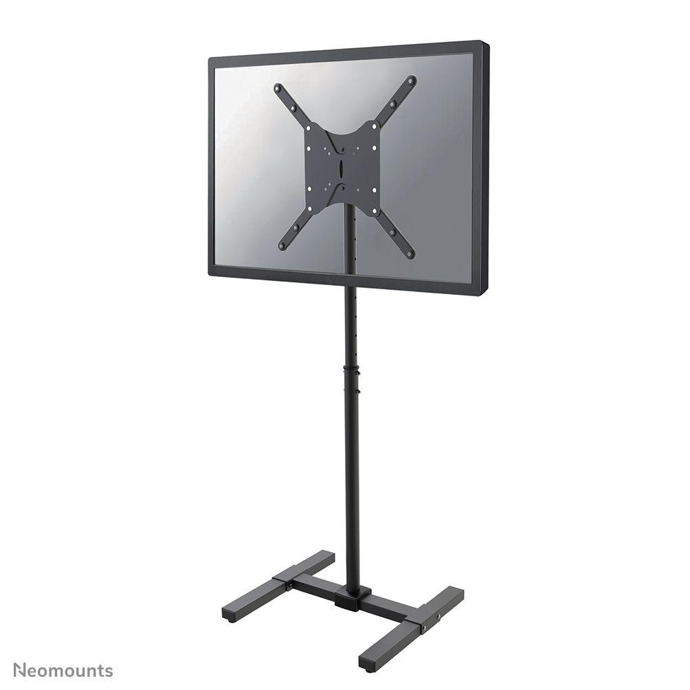 Suporte de Chão para TV NEOMOUNTS NS-FS100BLACK (400 x 400 mm - 75 x 75 mm - 139,7 cm - Preto)