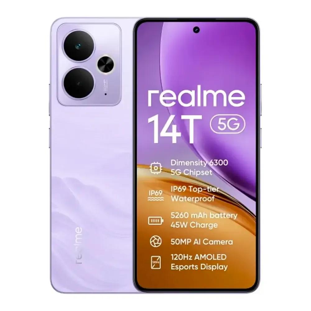 Smartphone REALME 14T 5G (8GB/256GB - 6,67" - Roxo) — miniatura 2