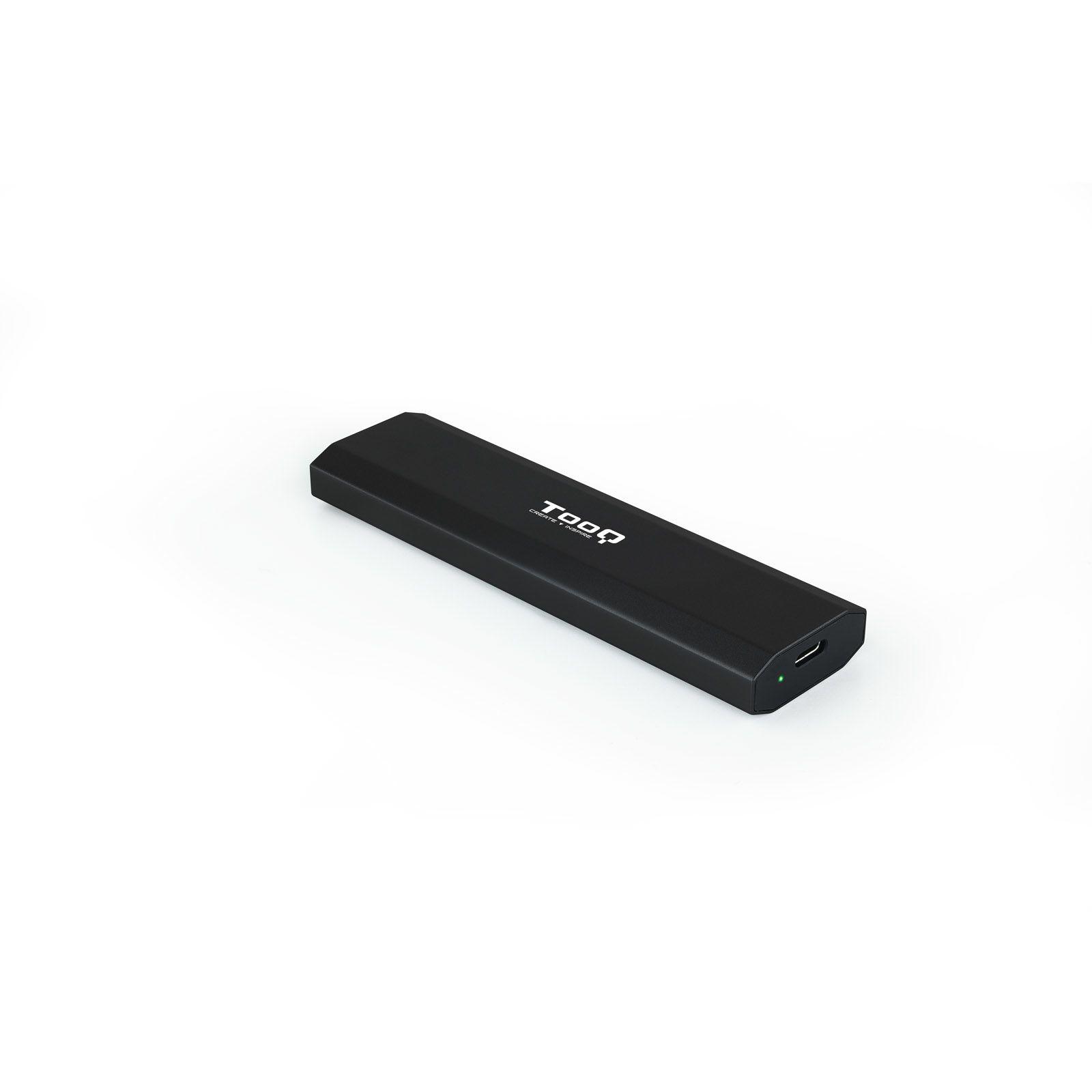 Caixa Externa SSD TOOQ Shura TQE-2223B (2 TB - PCI Express NVMe - NGFF e NVMe - Preto)