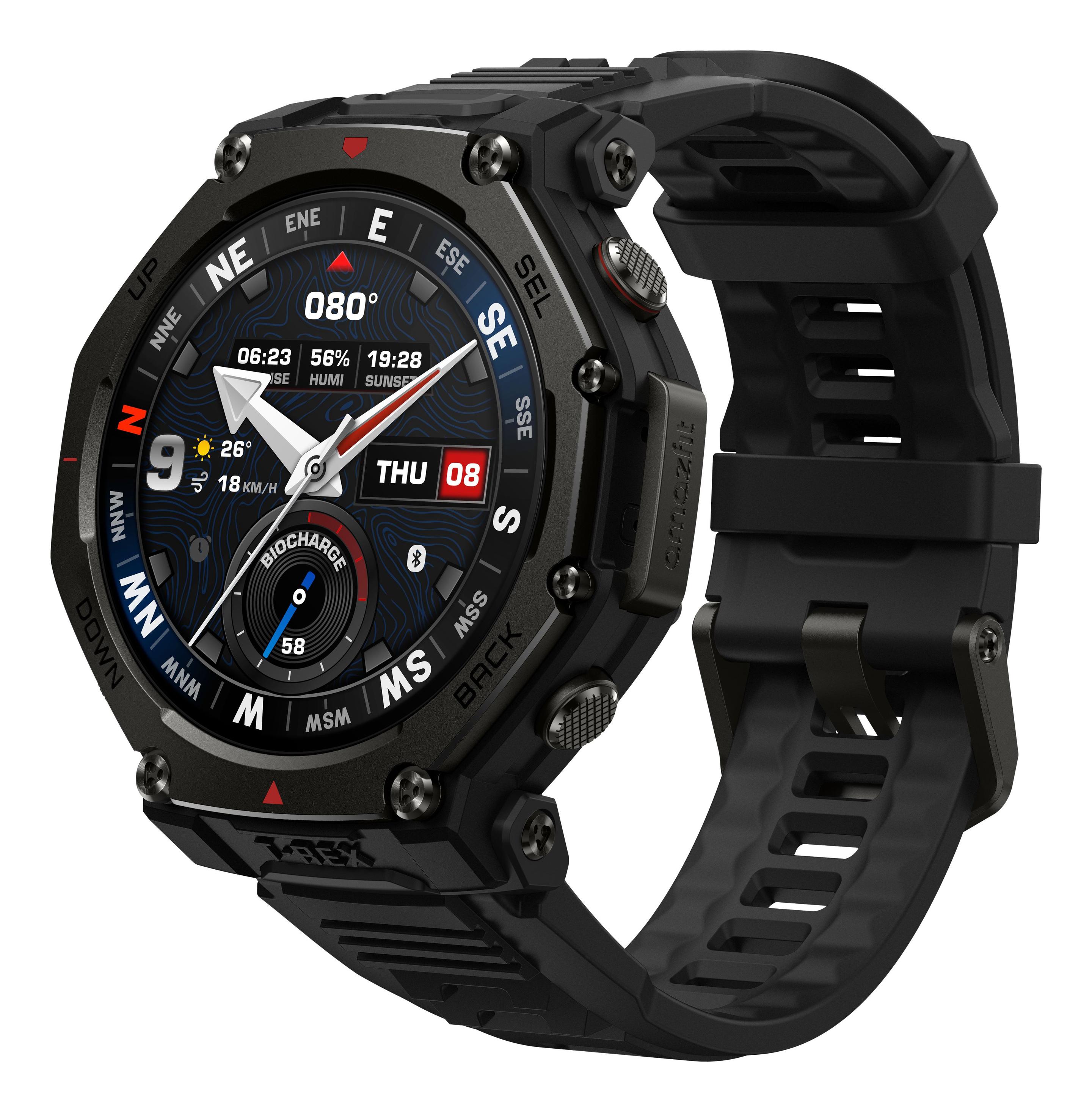 Smartwatch AMAZFIT T-Rex 3 Pro (Polímero e titânio - Preto) — miniatura 5