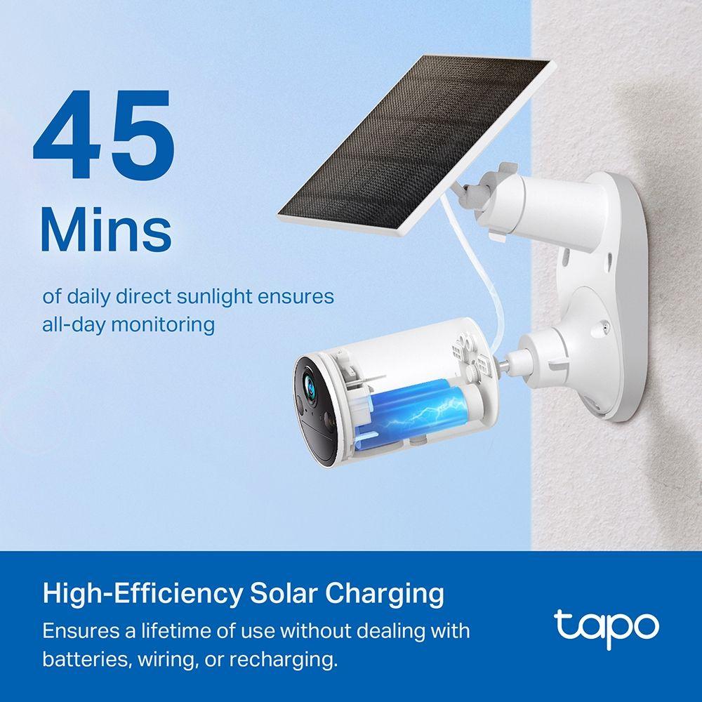 Painel Solar TP-LINK Tapo A201 (2,5 W - Branco) — miniatura 7