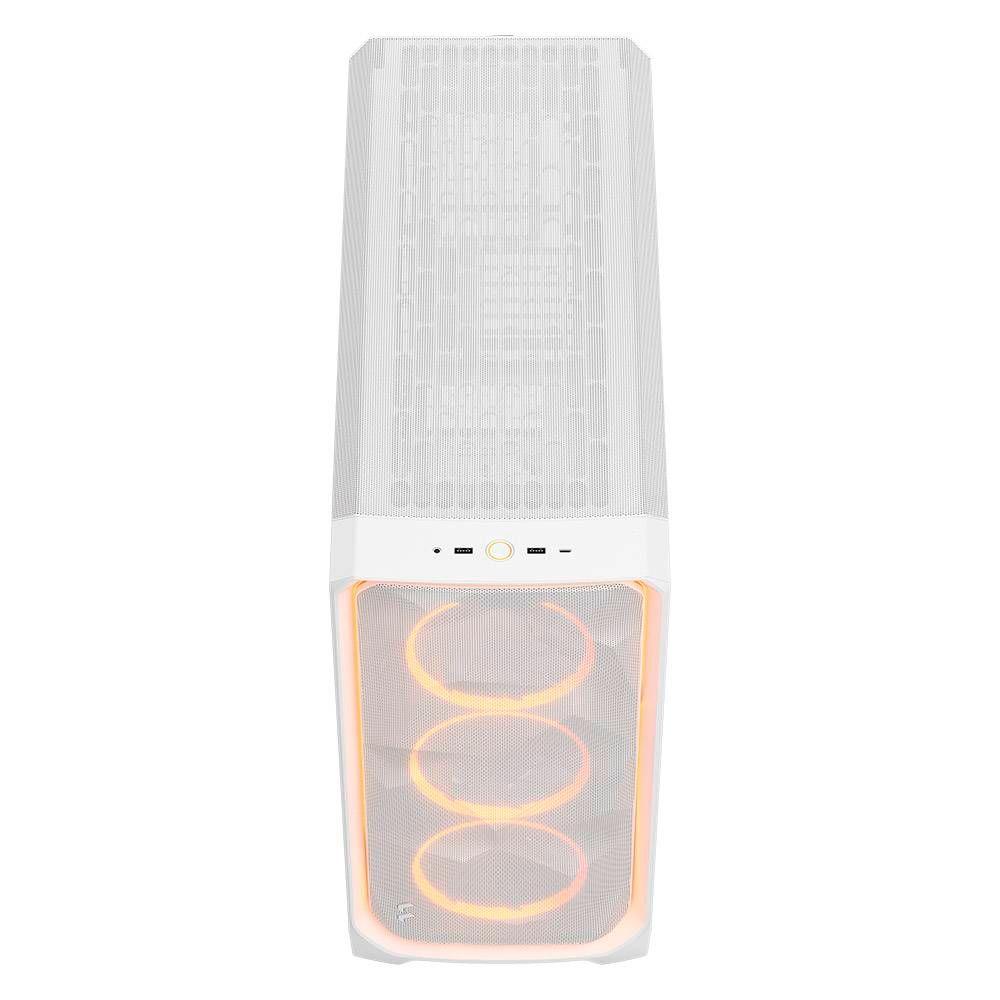 Caixa de Computador FRACTAL DESIGN Meshify 3 XL Ambience Pro RGB (Extended-ATX - Aço, vidro temperado - RGB multicolor - Branco) — miniatura 3