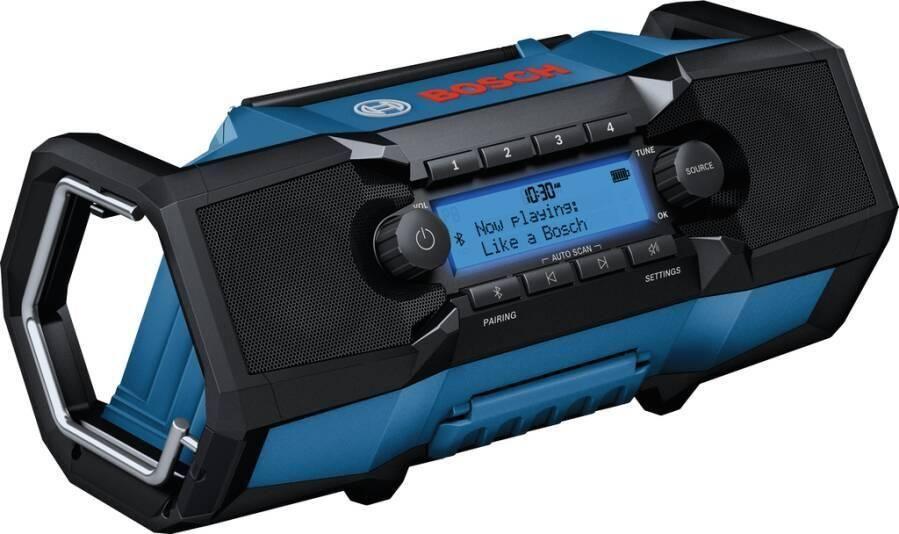 Rádio de Estaleiro BOSCH GPB18V-3SC (2 x 10 W - Preto)