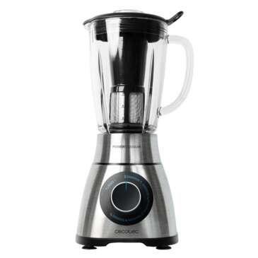 Liquidificadora CECOTEC Power Black Titanium 1300 PerfectMix (Liquidificador - 1300 W - 22000 RPM - Preto e Titânio)