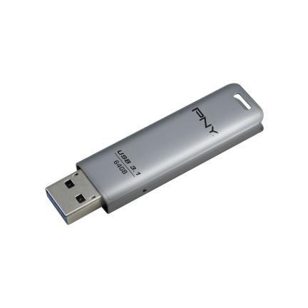 Pen Drive USB PNY Elite Steel (Deslizante - USB Tipo-A - 3.2 Gen 1 - Inox), miniatura 4