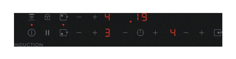 Placa de Indução de Encastre ELECTROLUX EIT61336CT (3 zonas - 7200 W - Vidro-cerâmica - Preto) — miniatura 2