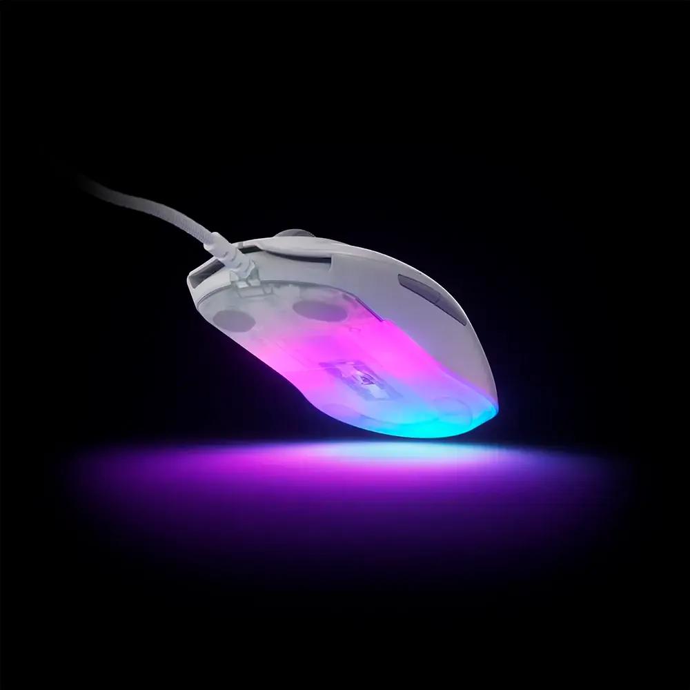 Rato STEELSERIES Rival 3 Gen 2 (Mão direita - 8500 DPI - Ótico - Branco), miniatura 4