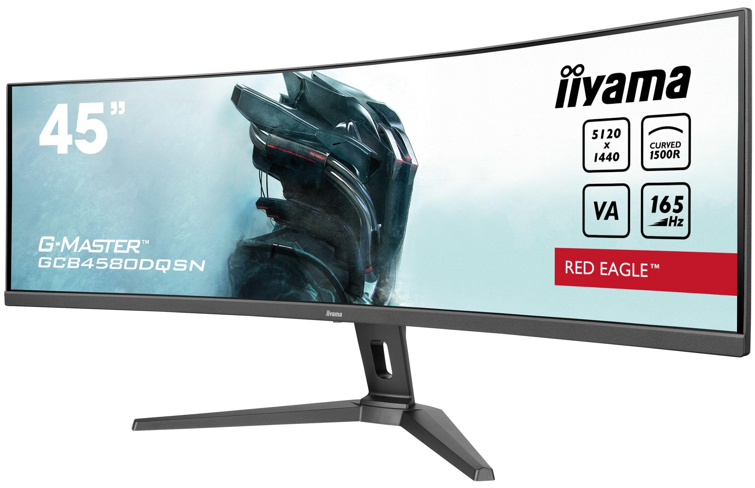 Monitor IIYAMA G-Master Red Eagle GCB4580DQSN-B1 (44,5" - VA - 165 Hz - Preto) — miniatura 3