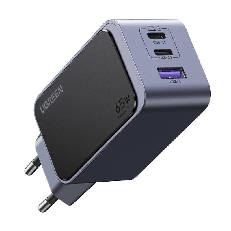 Carregador de Parede UGREEN Nexode S 65W (65 W - Cinzento)