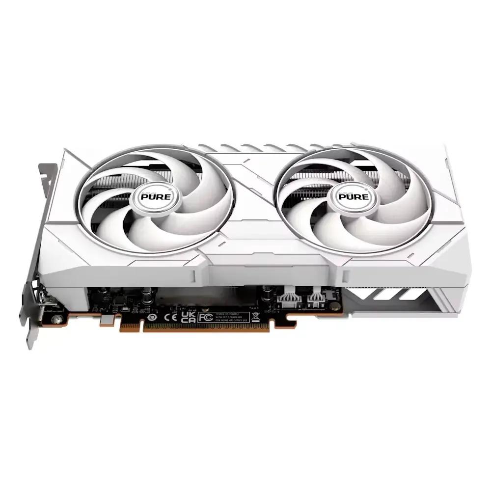 Placa Gráfica SAPPHIRE PURE Radeon RX 9060 XT Gaming OC (AMD Radeon RX 9060 XT - 16 GB - 128 bit - Branco) — miniatura 5