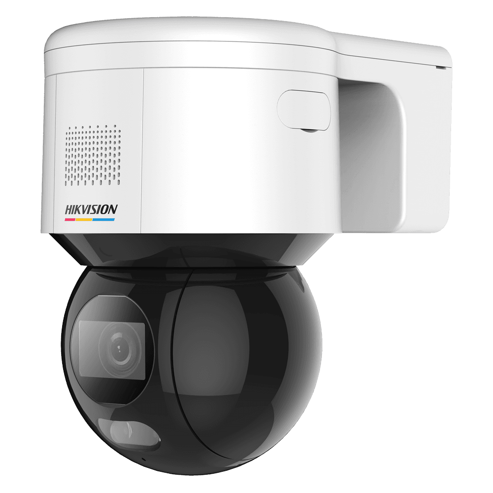 Câmara Dome Motorizada IP PTZ HIKVISION DS-2DE3A400BW-DE/W(F1)(T5) (H.265+ - PoE+ - Branco)