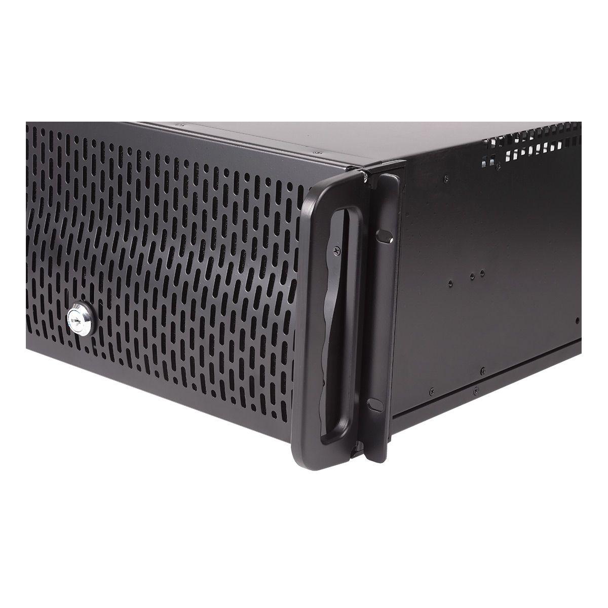 Caixa Rack Servidor UNYKACH UK 4129 (4U - 19″ - ATX - Preto), miniatura 6