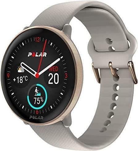 Relógio Desportivo POLAR IGNITE 3 S-L (Redondo - TFT - 1,2" - Cinza-areia)