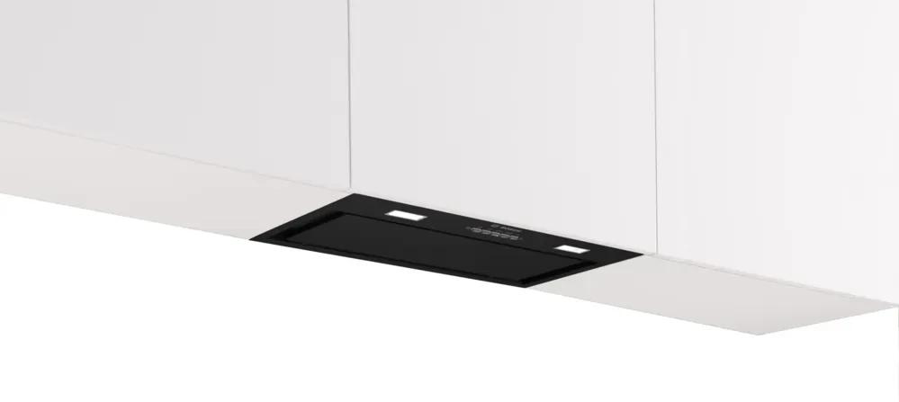 Exaustor de Encastre BOSCH DLN57PC60 (Altura 34,5 cm - 52 cm - 28 cm - Preto)