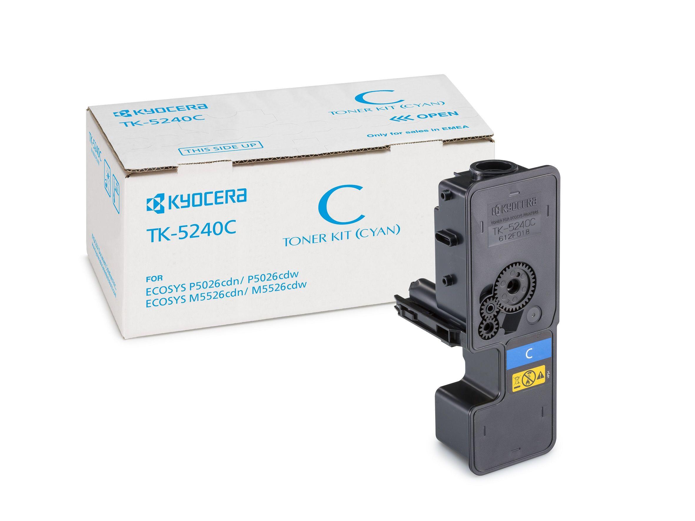 Toner KYOCERA TK-5240C (3000 páginas - Ciano) — miniatura 3
