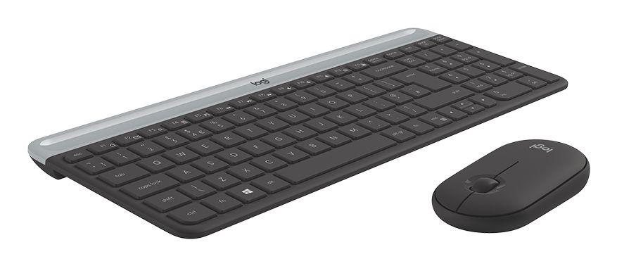 Conjunto Teclado e Rato LOGITECH MK470 (Espanhol - Tamanho completo - RF sem fios - Grafite) — miniatura 6