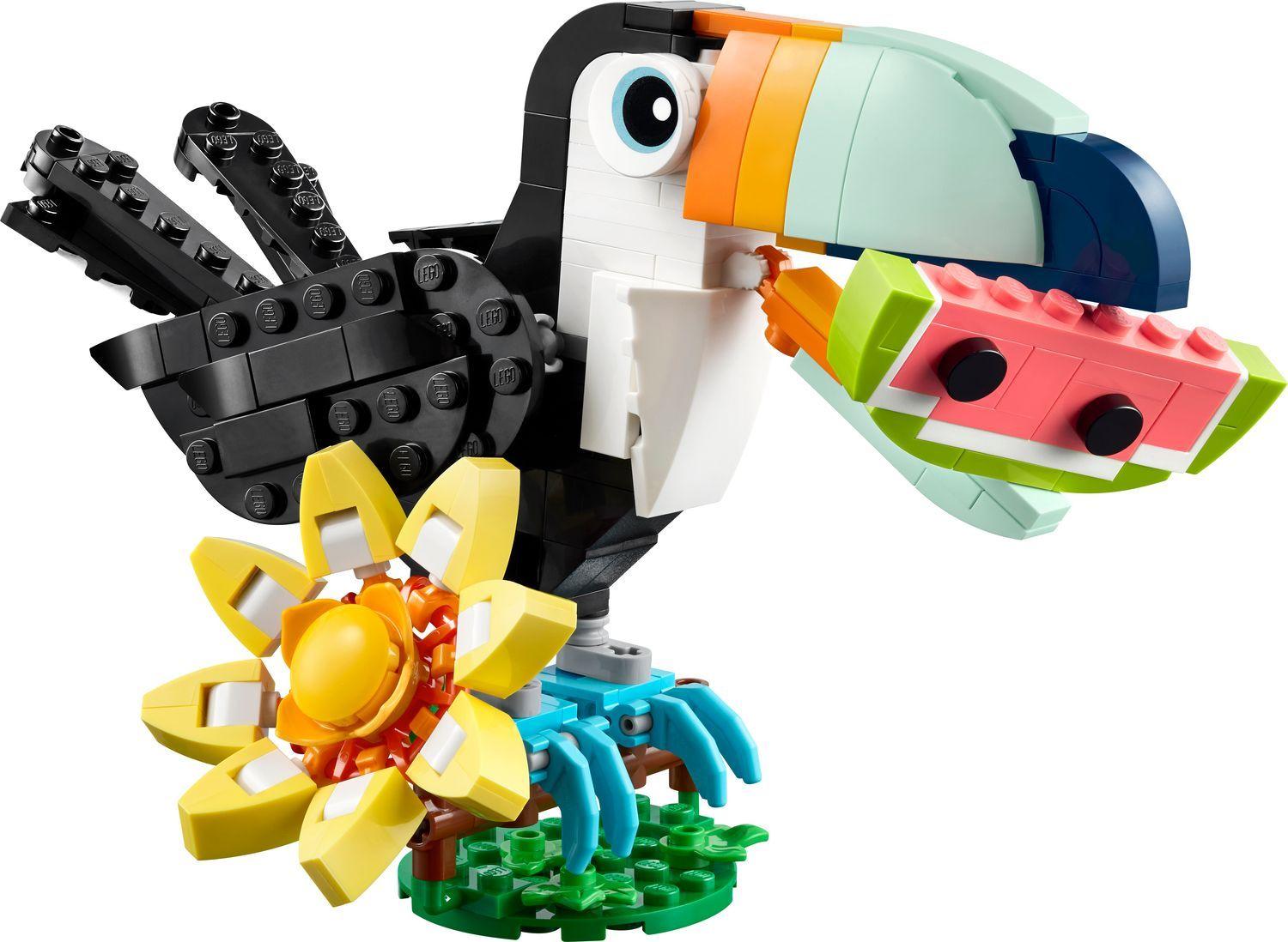LEGO 31173 Creator Animais Selvagens: Tucano Tropical (7+ anos - 225 peças)