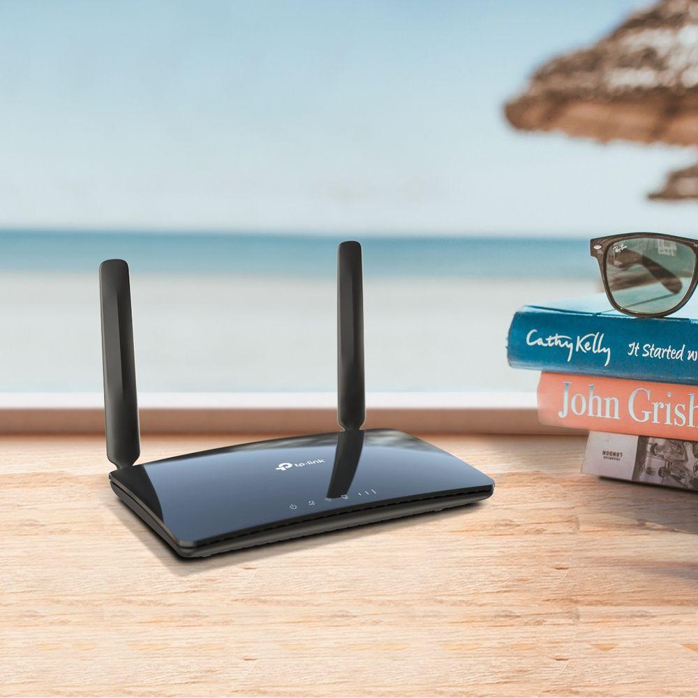 Router 4G TP-LINK Archer MR400 V3 (Wi-Fi 5 - 867 Mbit/s - Banda dupla - Preto) — miniatura 4