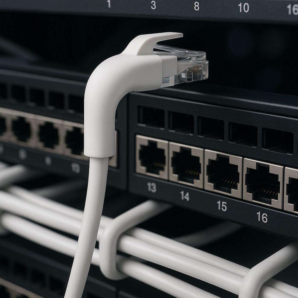 Cabo de Rede RJ45 EWENT IM1306 (5 m - Cat6A - RJ45, macho - Branco), miniatura 3