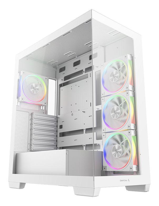 Caixa PC DEEPCOOL CG580 V2 (ATX, ITX, micro ATX - ATX, PS2 - Midi Tower - Branco)