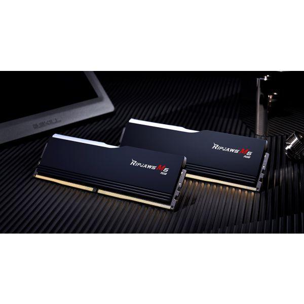 Memória RAM G.SKILL Ripjaws M5 RGB F5-6400J3239G32GX2-RM5RK (6400 MHz - 64 GB - DIMM) — miniatura 5