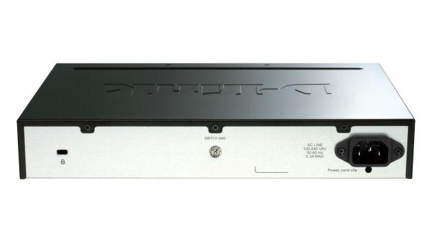 Switch D-LINK DGS-1510-52XMP/E (Gigabit Ethernet - 128 Gbit/s - L3 - Preto) — miniatura 3