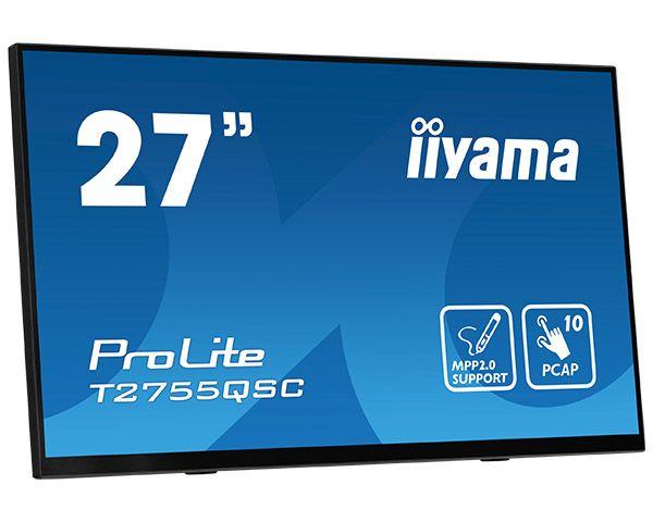 Monitor IIYAMA ProLite T2755QSC-B1 (27" - IPS - 75 Hz - Preto), miniatura 3