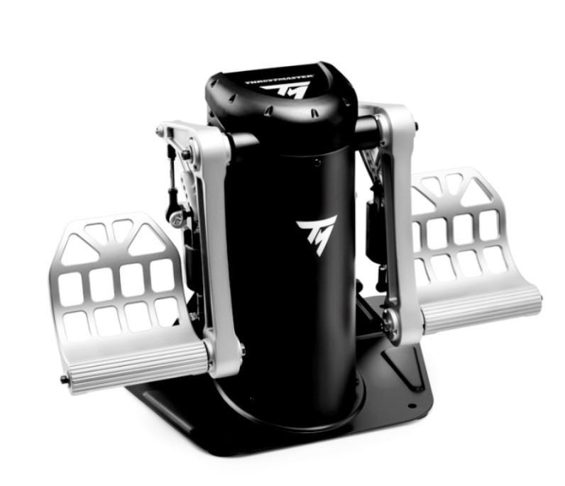 Pedais de Leme THRUSTMASTER TPR Pendular Rudder (USB - Com fios - Preto e Prateado)