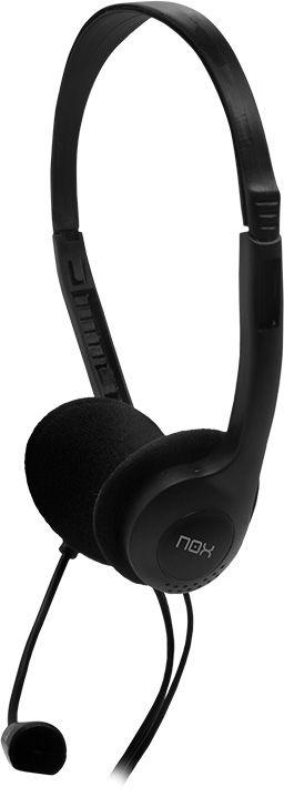 Auscultadores NOX Voice One (Binaural - Com fios - Supra-aural - Preto), miniatura 4