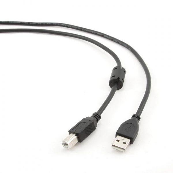 Cabo USB GEMBIRD CCP-USB2-AMBM-6 (1,8 metros - USB B - USB A - Preto), miniatura 5