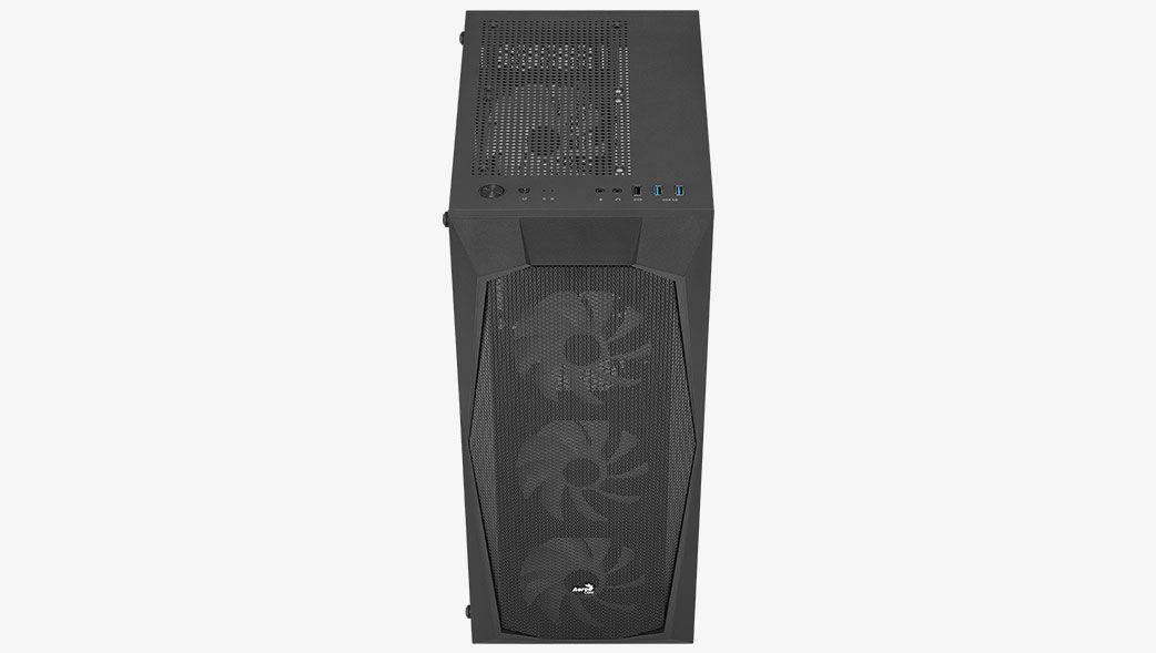 Caixa ATX AEROCOOL Falcon ARGB (ATX, micro-ATX, Mini-ITX - Torre média - micro-ATX, Mini-ITX, ATX - Preto), miniatura 9